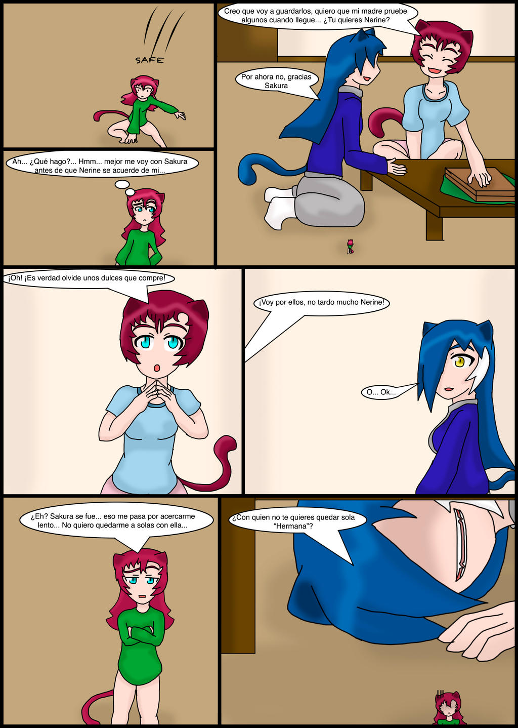 Hermanas Neko: De visita page 12 full