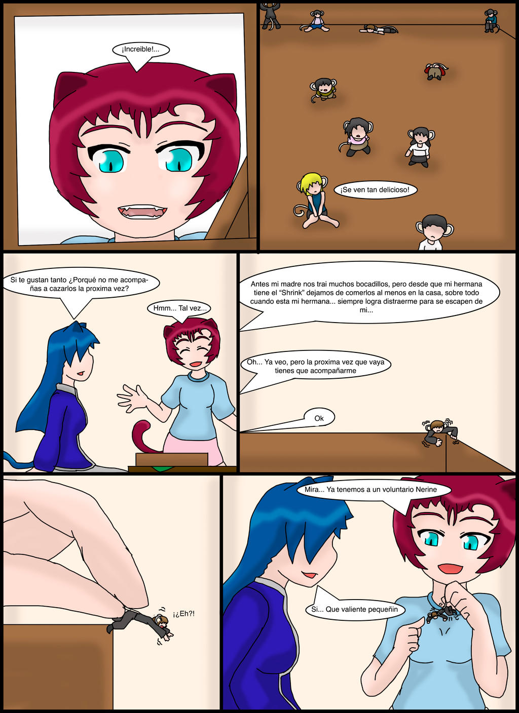 Hermanas Neko: De visita page 9 full