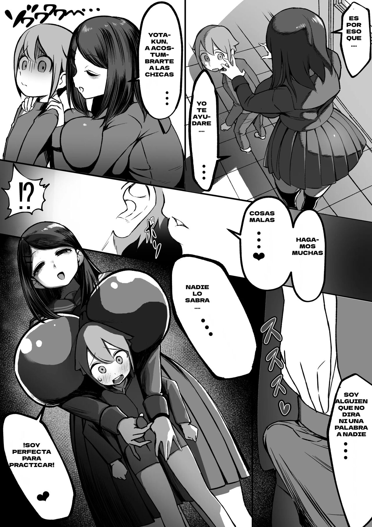 Bakunyuu InCha wa Gyaku Netoru!! | ¡¡NTR Inverso con la Amante de Pechos Grandes page 6 full