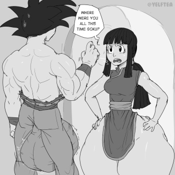 [YelfTea] Absent Husband (Dragon Ball) cover
