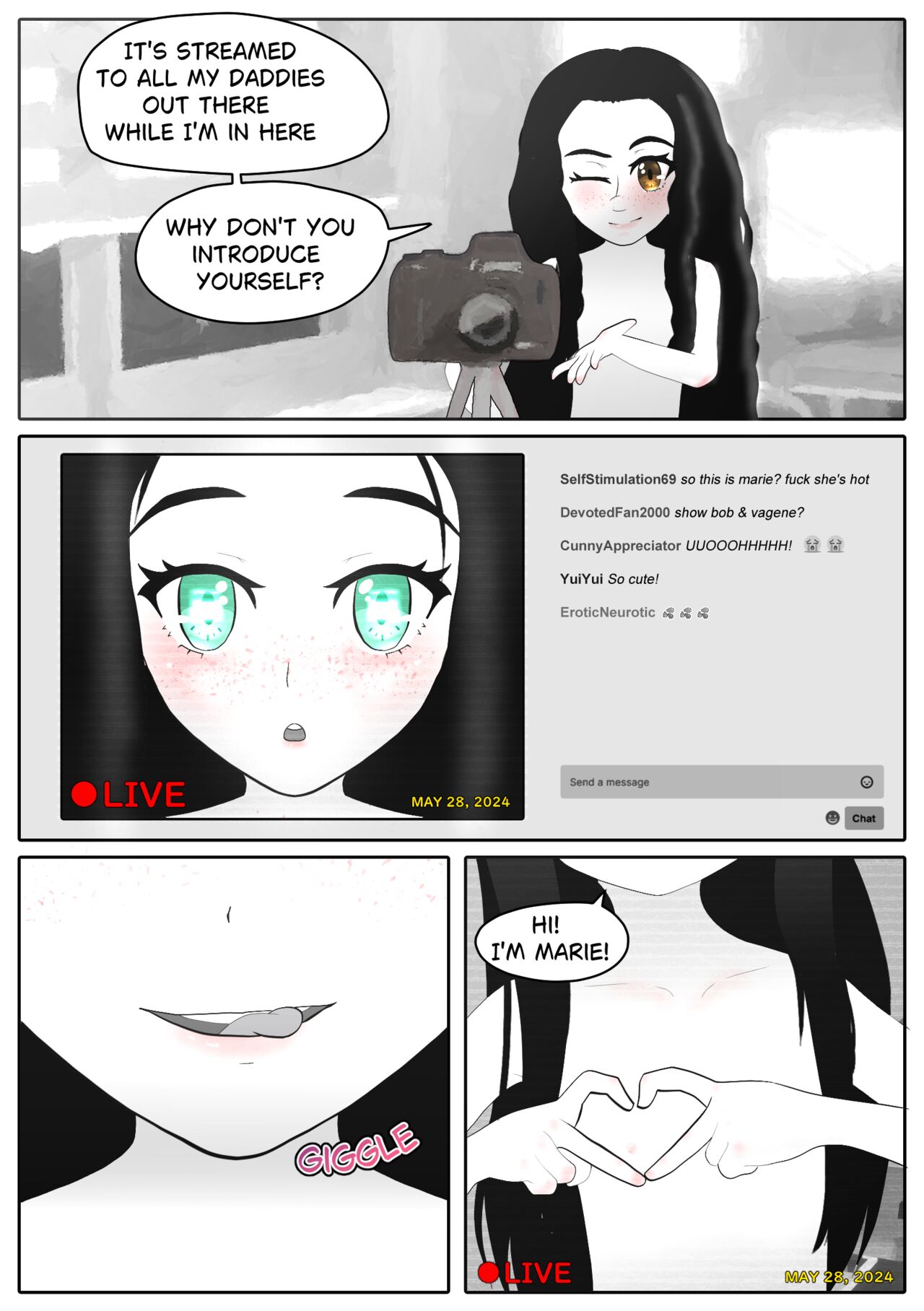 Marie's Training Part 1 page 10 full