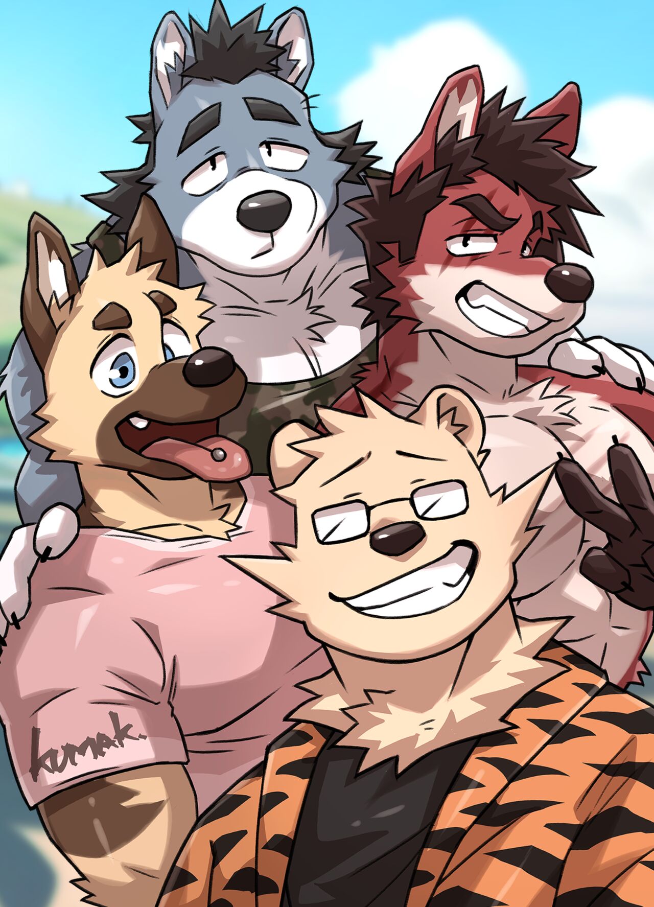 Lucky Boys - Dog Days - page 3 full