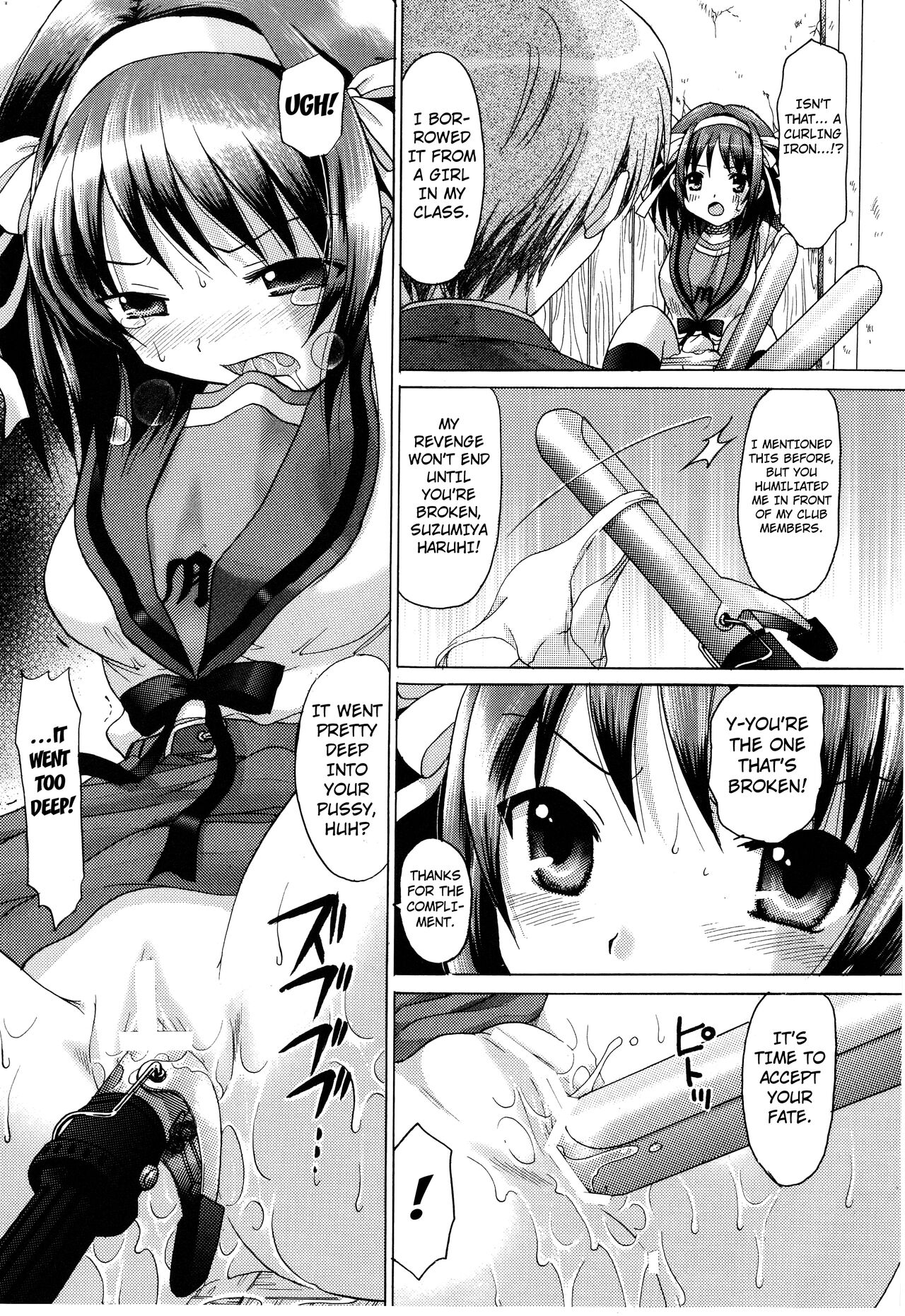 Suzumiya Haruhi no Zettaizetsume Vol. 2 | The Absolute Doom of Suzumiya Haruhi 2 page 12 full