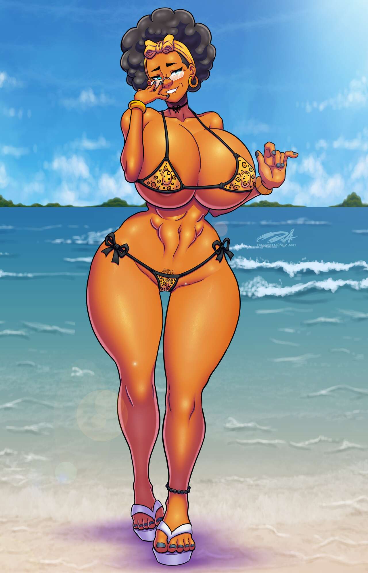 Rita Candela on the Beach page 10 full