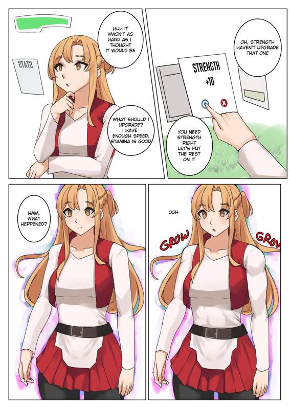 Asuna Comic page 3 full