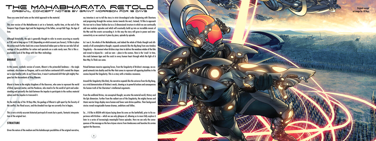 Grant Morrison's 18 Days - Scriptbook page 7 full