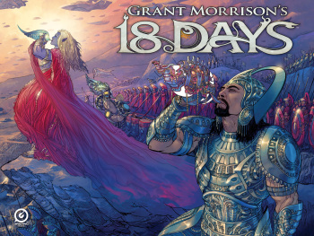 Grant Morrison's 18 Days - Scriptbook cover