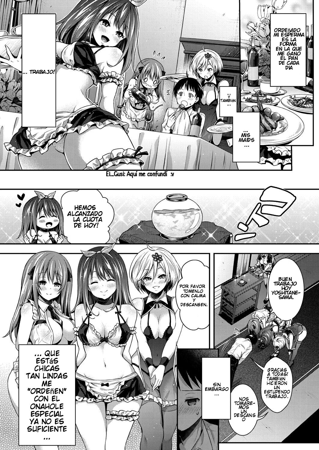 Harem Maid no Damedame Ecchi Cap. 1-3 page 12 full
