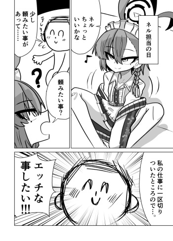 [Karten] Neru-chan to Ecchi Shitai (Blue Archive) cover