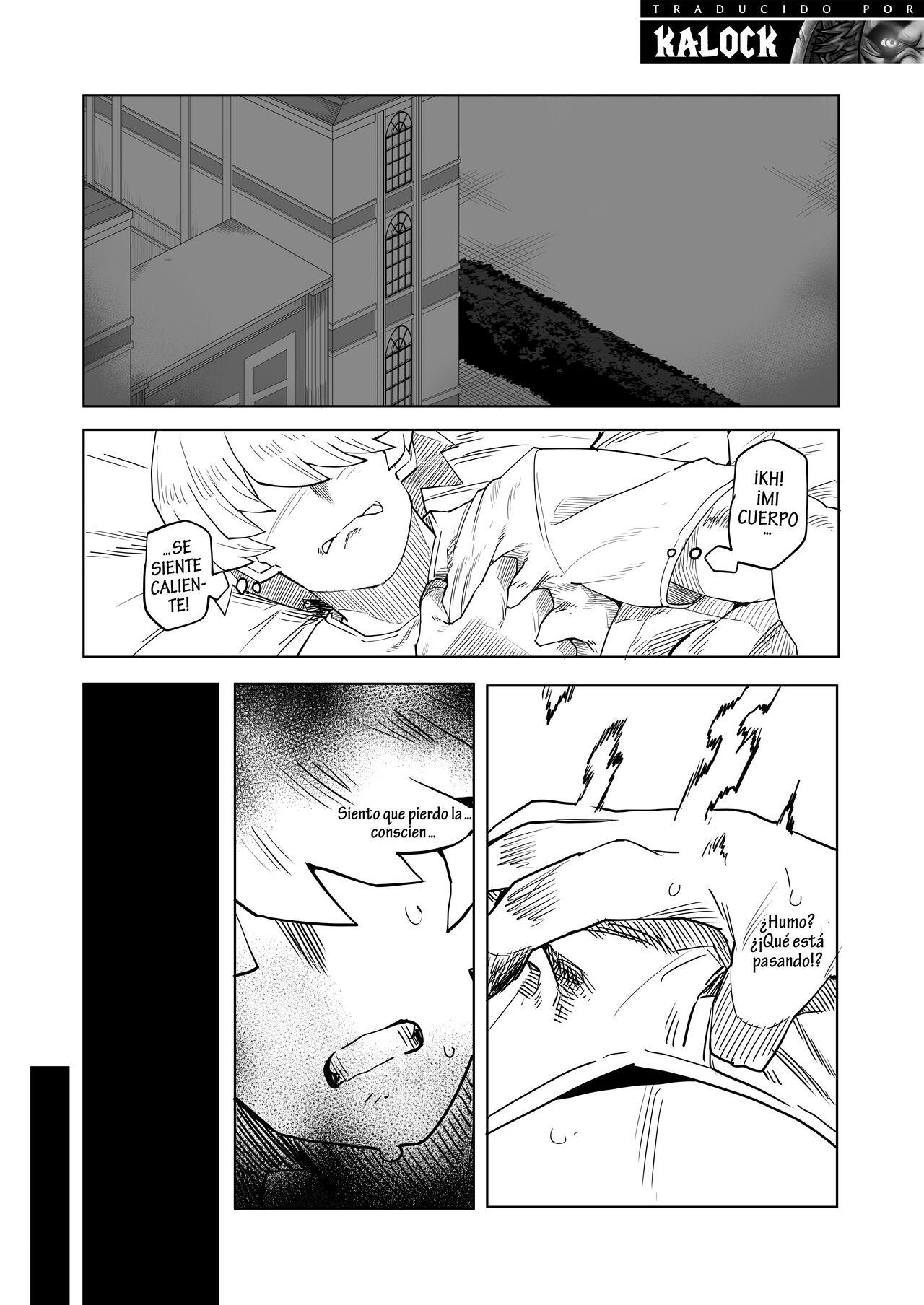 Teisou Gyakuten Mono Midnight no Baai | Academia de Héroes & una Moralidad Invertida 16: ~Midnight~ page 1 full