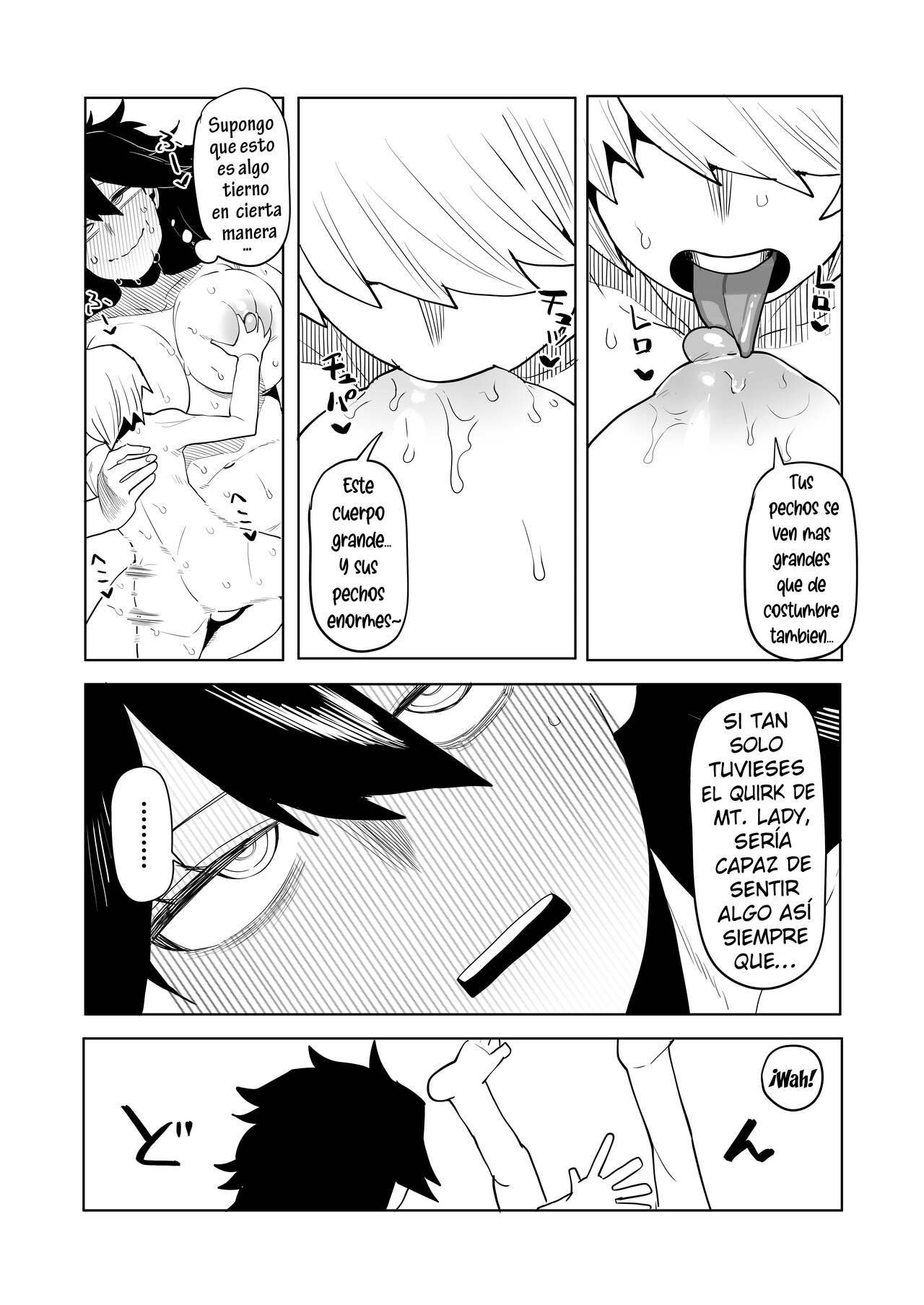 Teisou Gyakuten Mono Midnight no Baai | Academia de Héroes & una Moralidad Invertida 16: ~Midnight~ page 8 full