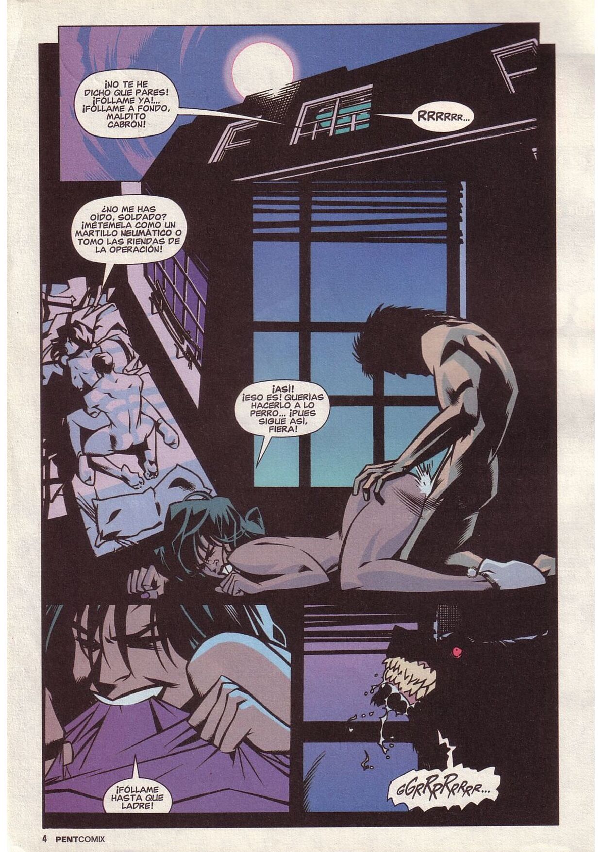 Penthouse Comix #27 page 4 full