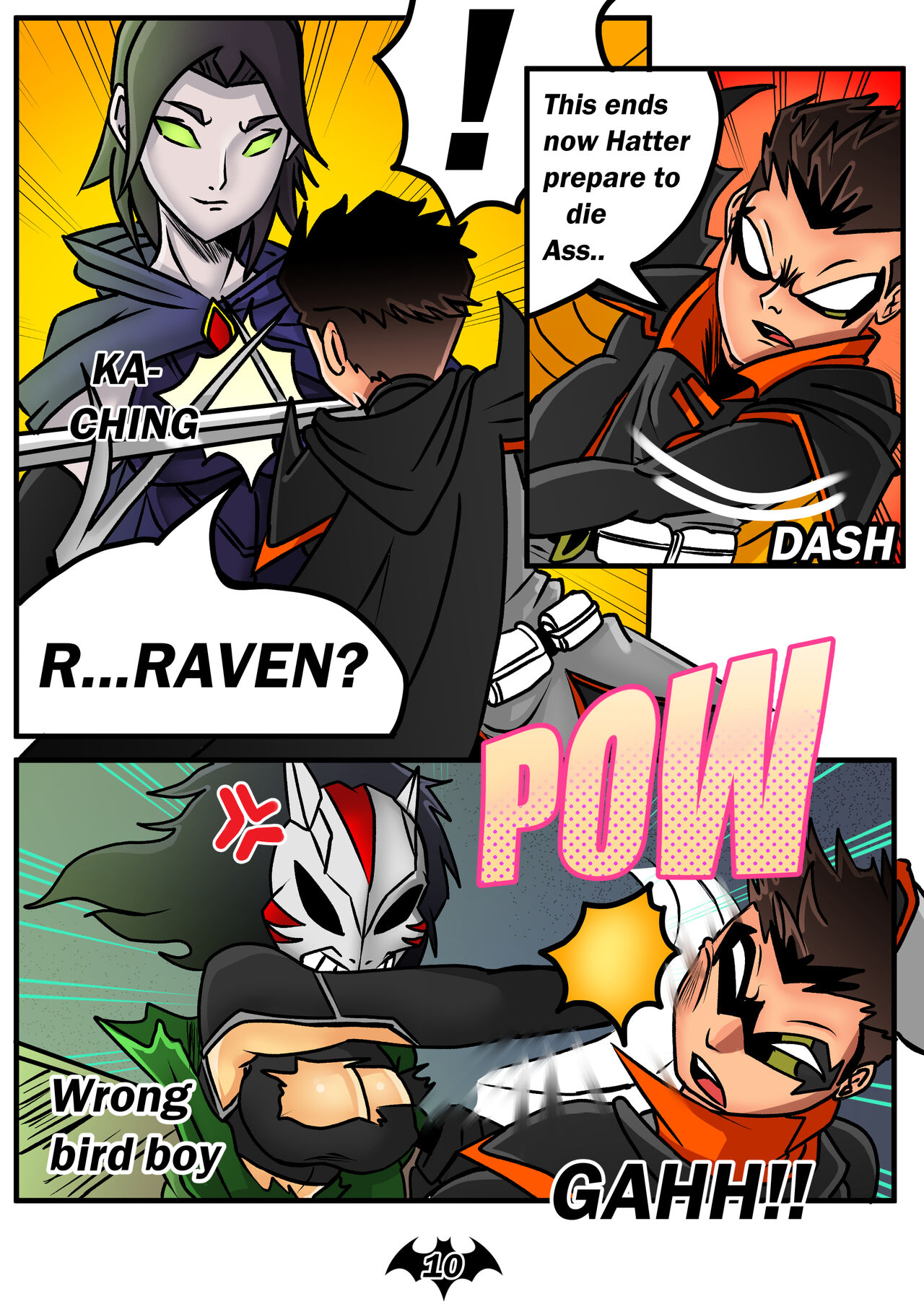 Batgirl Hentai 2: Mad For Bats page 11 full
