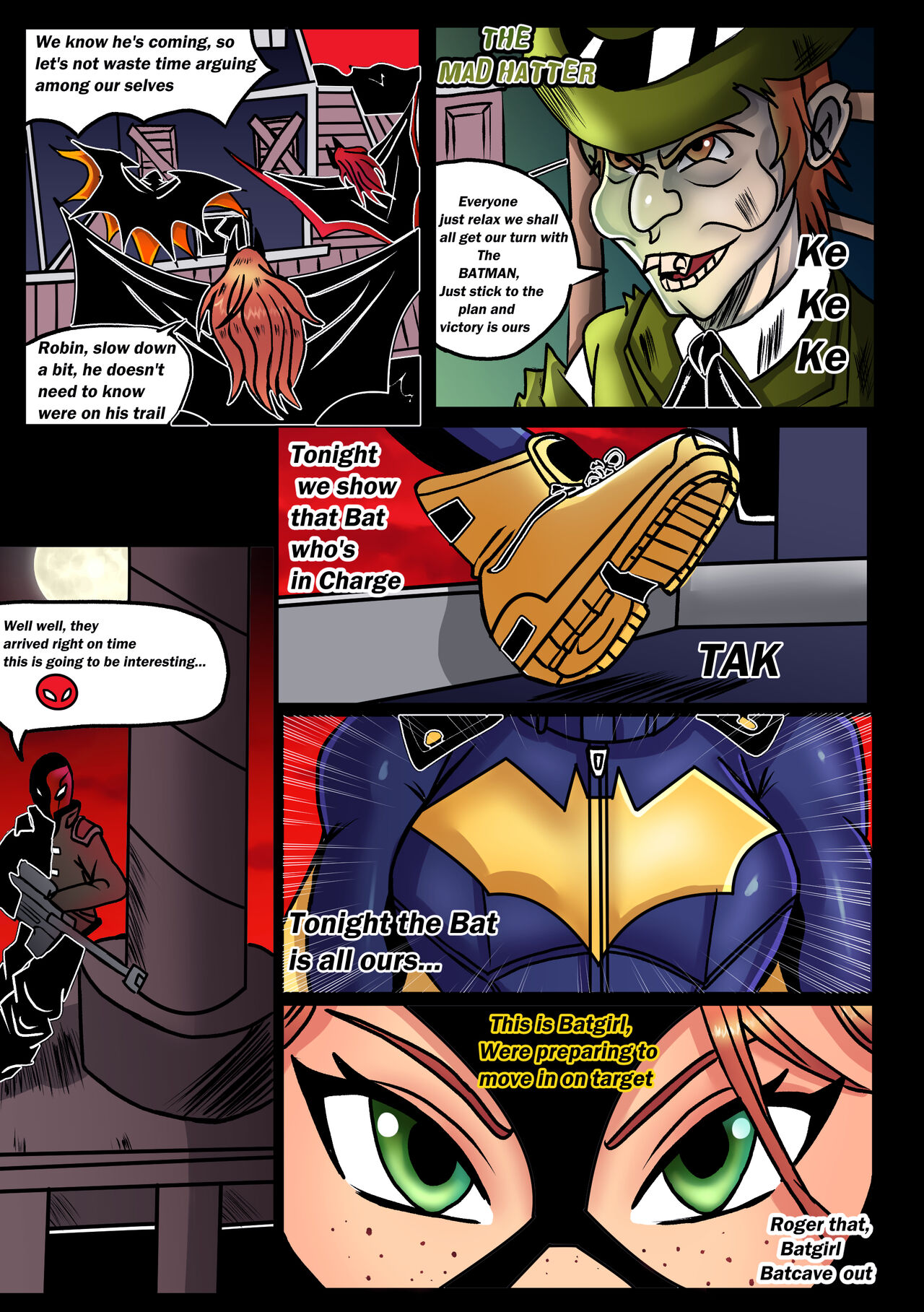 Batgirl Hentai 2: Mad For Bats page 4 full
