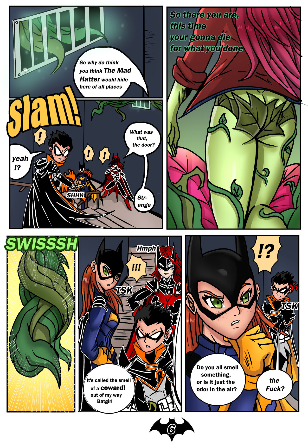 Batgirl Hentai 2: Mad For Bats page 7 full