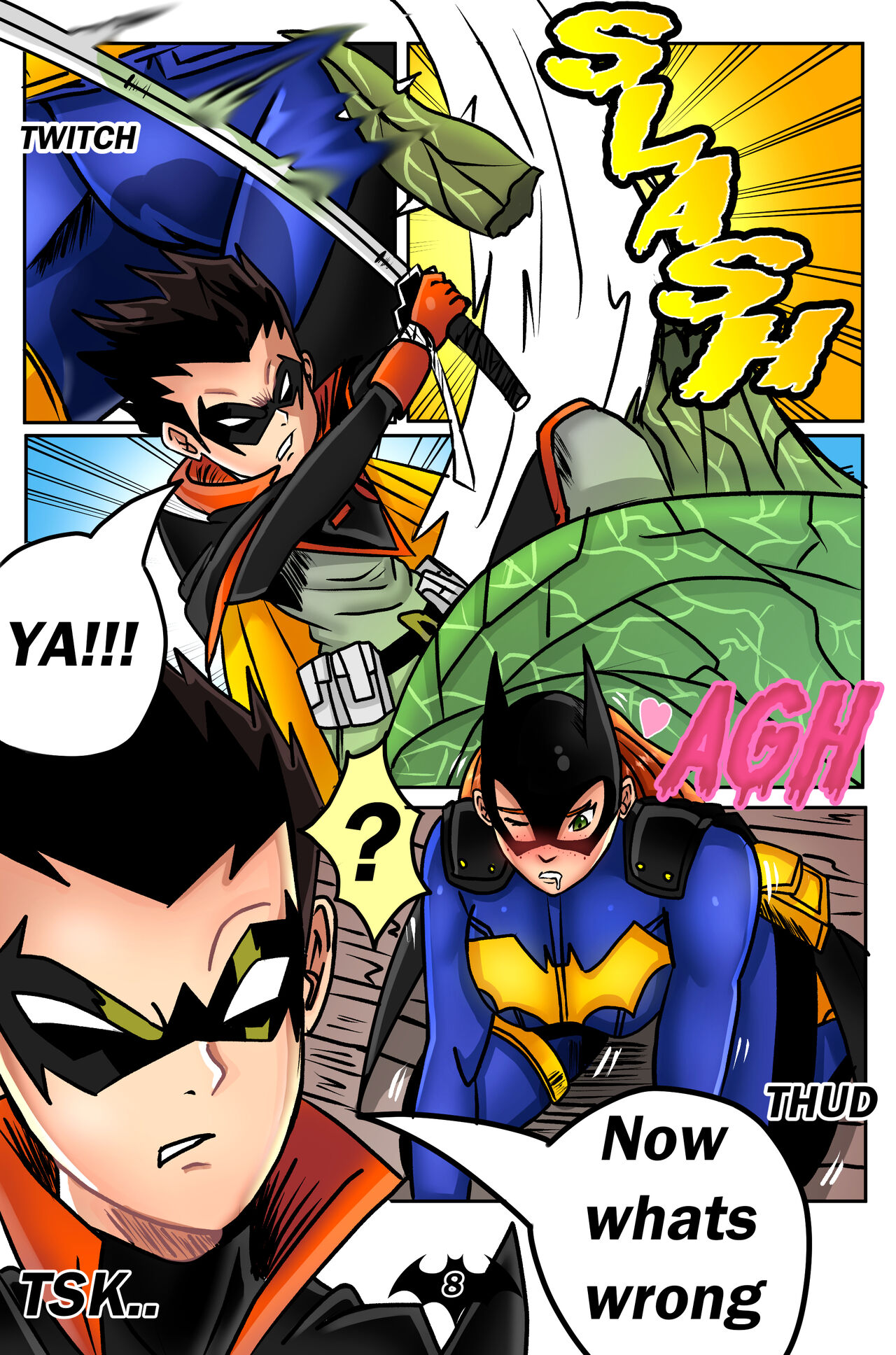 Batgirl Hentai 2: Mad For Bats page 9 full