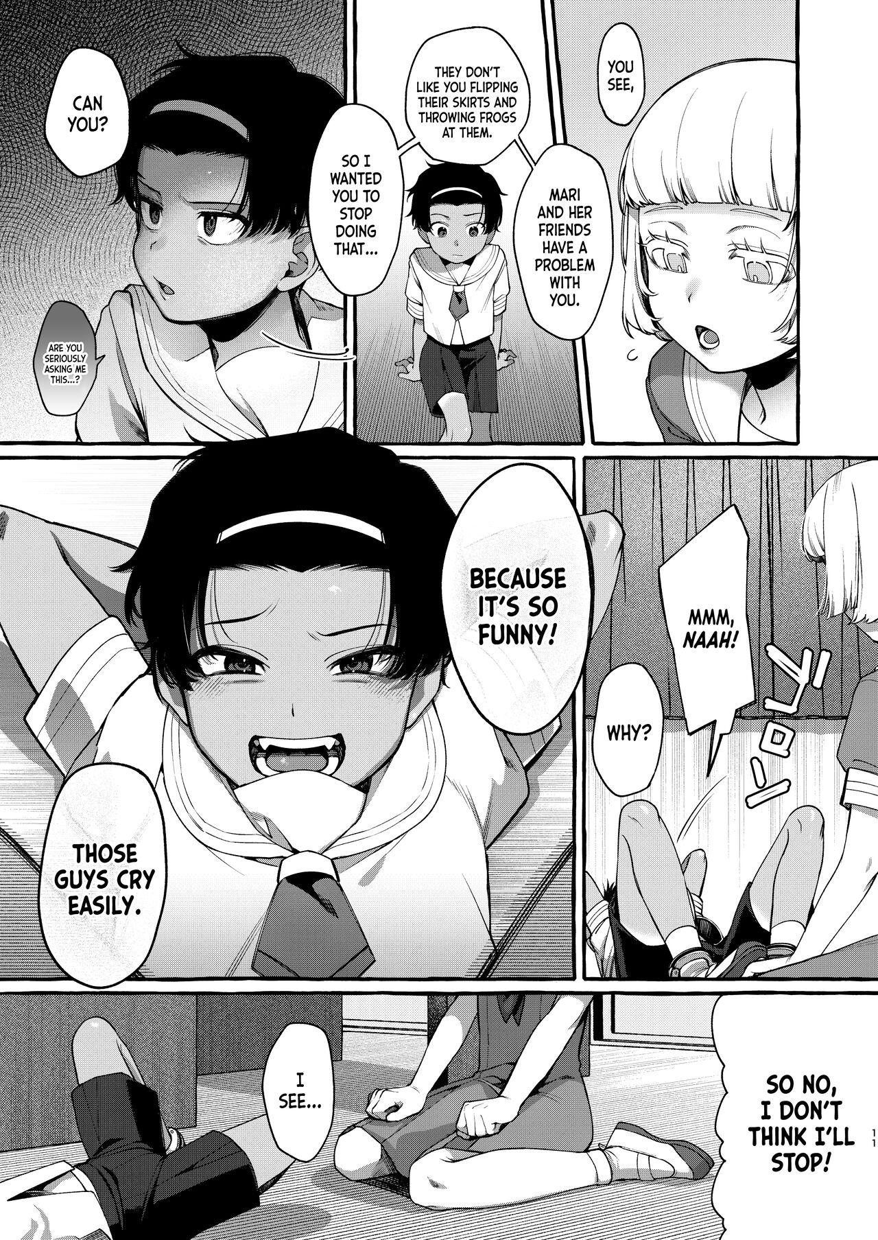 Ijimekko o Wakarasete Onnanoko ni Suru made｜Teaching the Bully a Lesson Until He Turns Into a Girl page 11 full