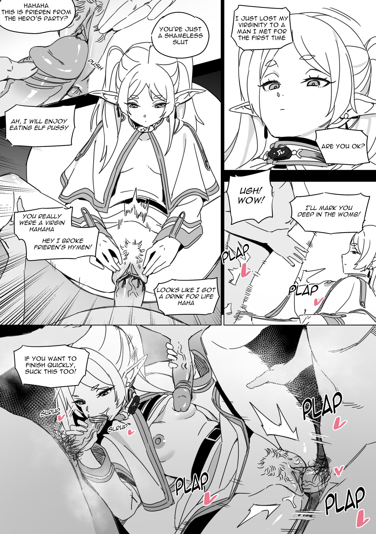 착정의 프리렌 | Defeated Frieren page 11 full