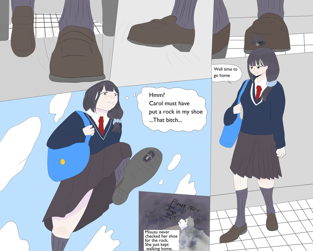 Misuzu's Unaware of what's Under page 3 full