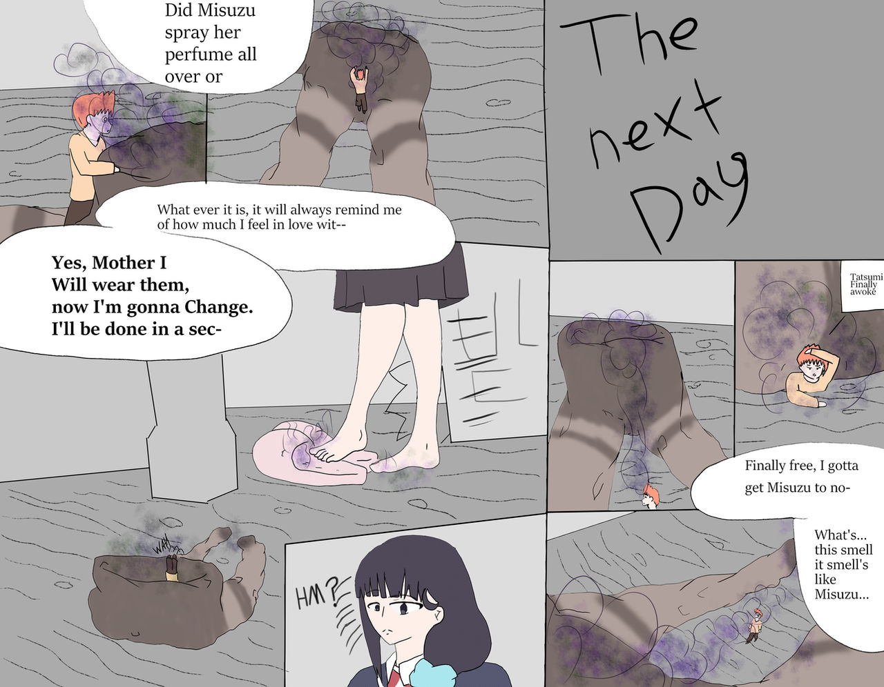Misuzu's Unaware of what's Under page 6 full