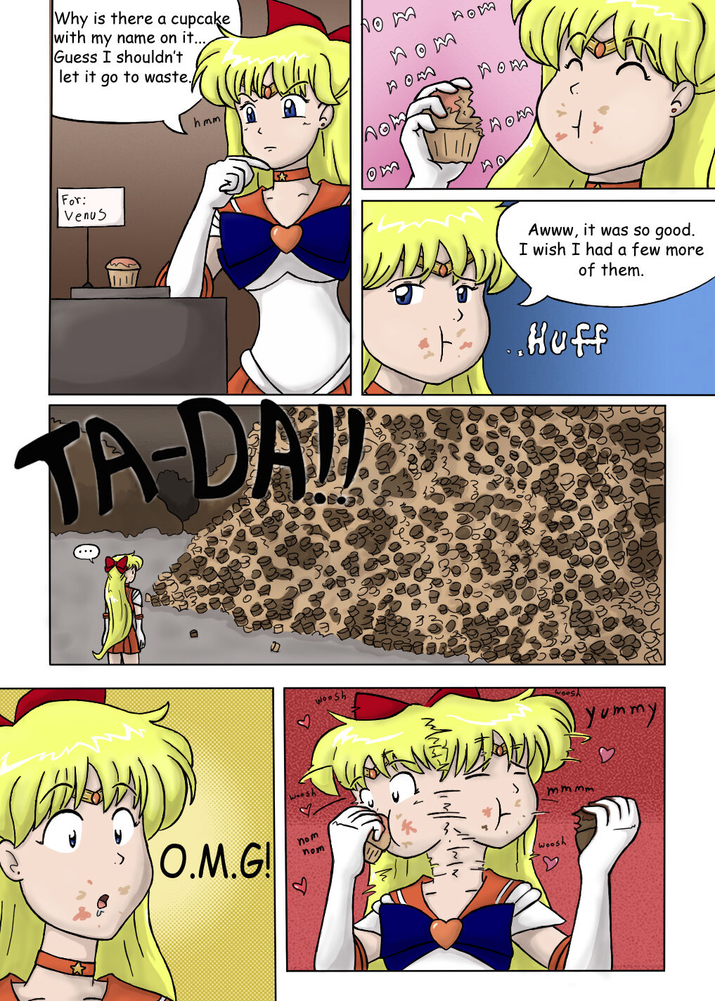 Sailor Cupcake Part 1 + 2 + alternate ending page 1 full