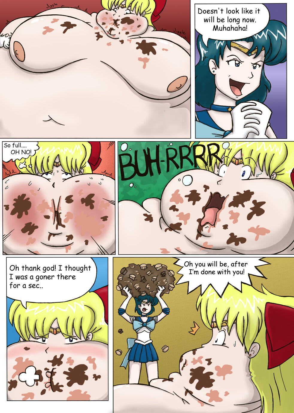 Sailor Cupcake Part 1 + 2 + alternate ending page 5 full