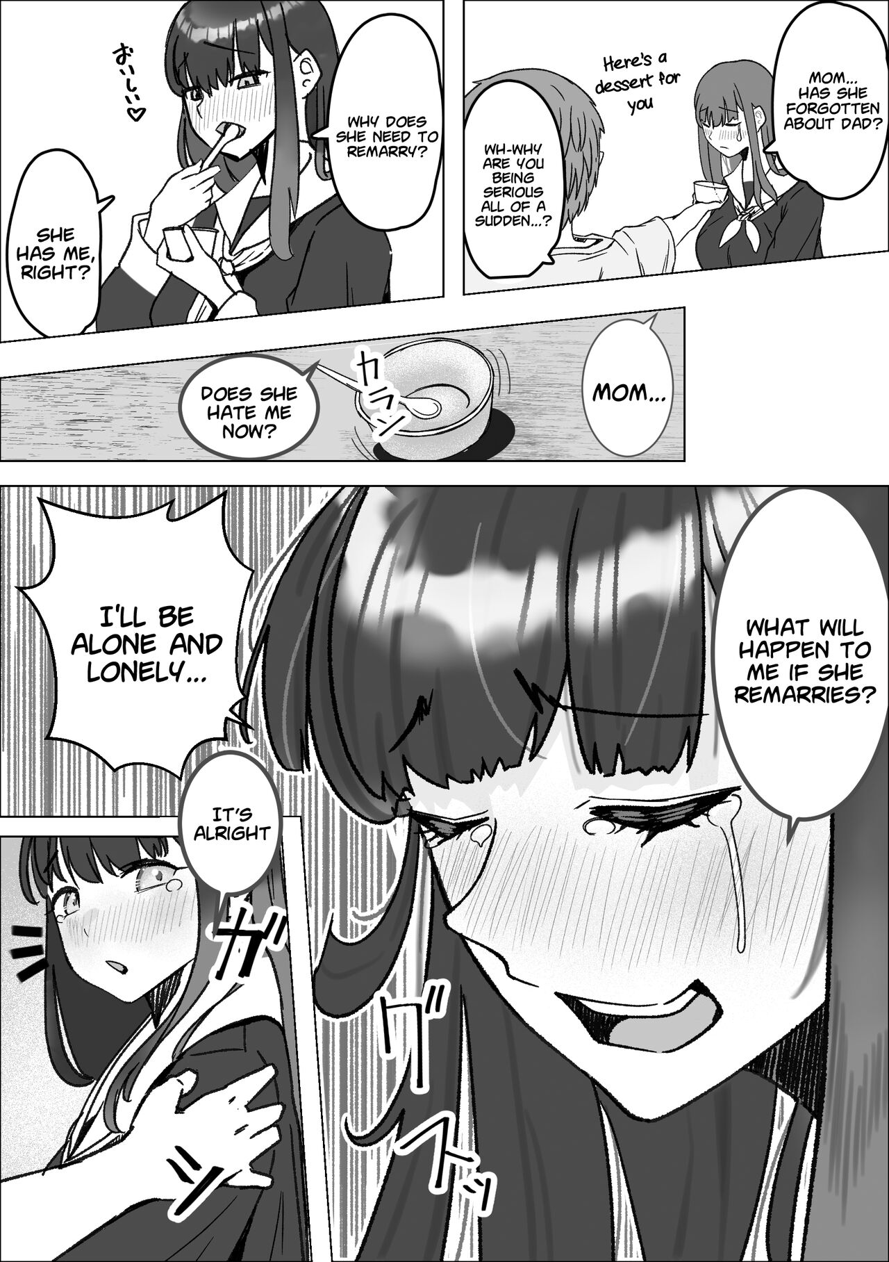 Iede Shite Kita Kyonyuu Osananajimi to Amaama Sex Suru Hanashi | Making Sweet Love To My Childhood Friend Who Ran Away From Home page 7 full