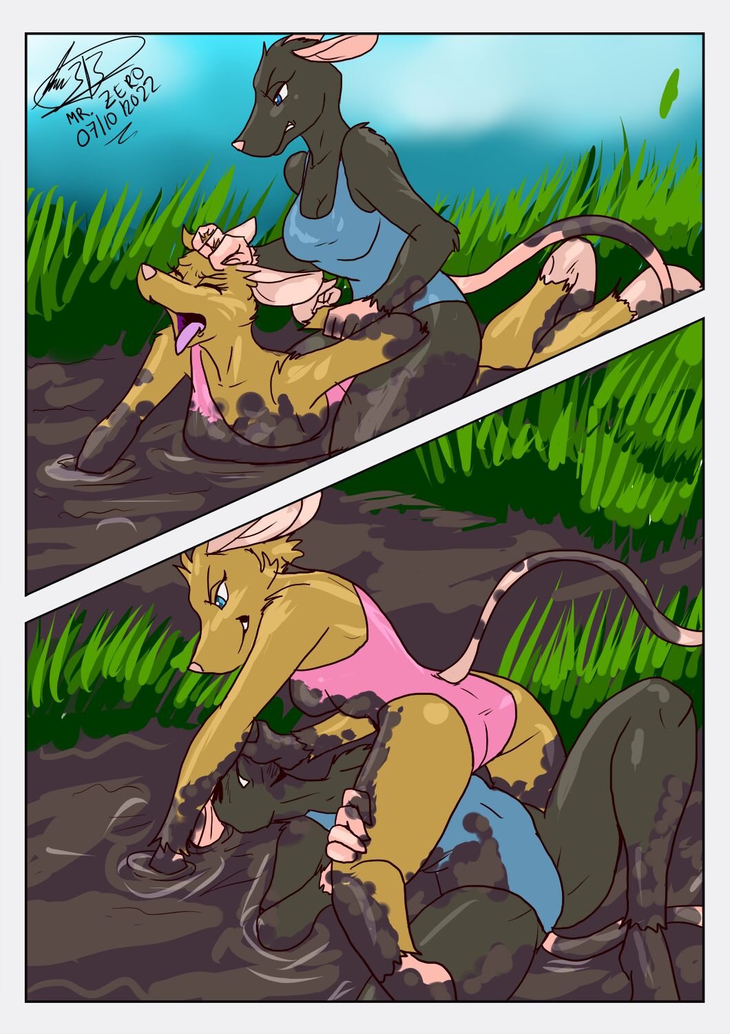 Mud Fight + Extras page 1 full