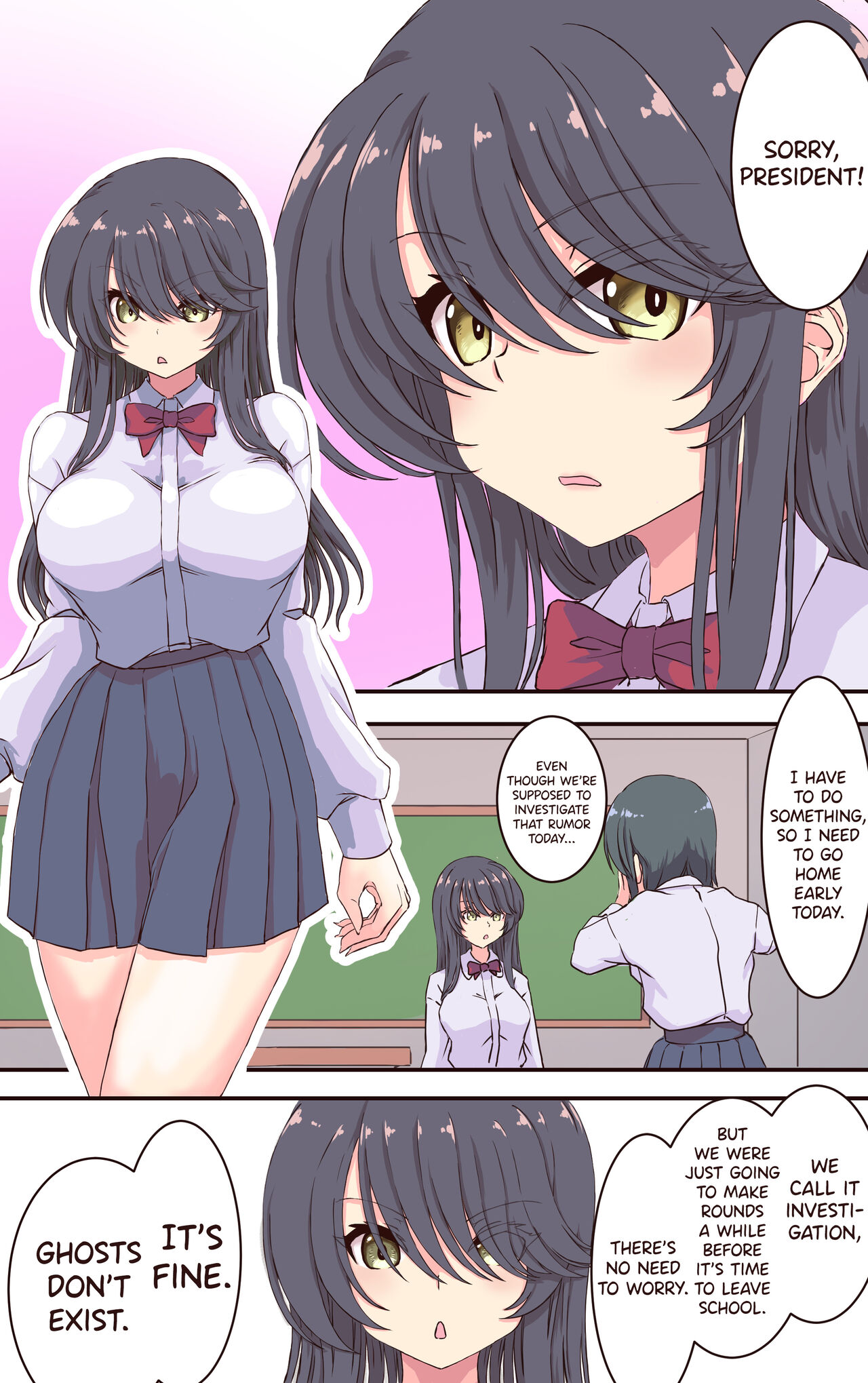 Iku no Gaman Game! Fuuki Iinchou Monzetsu Cli Seme Jigoku page 6 full