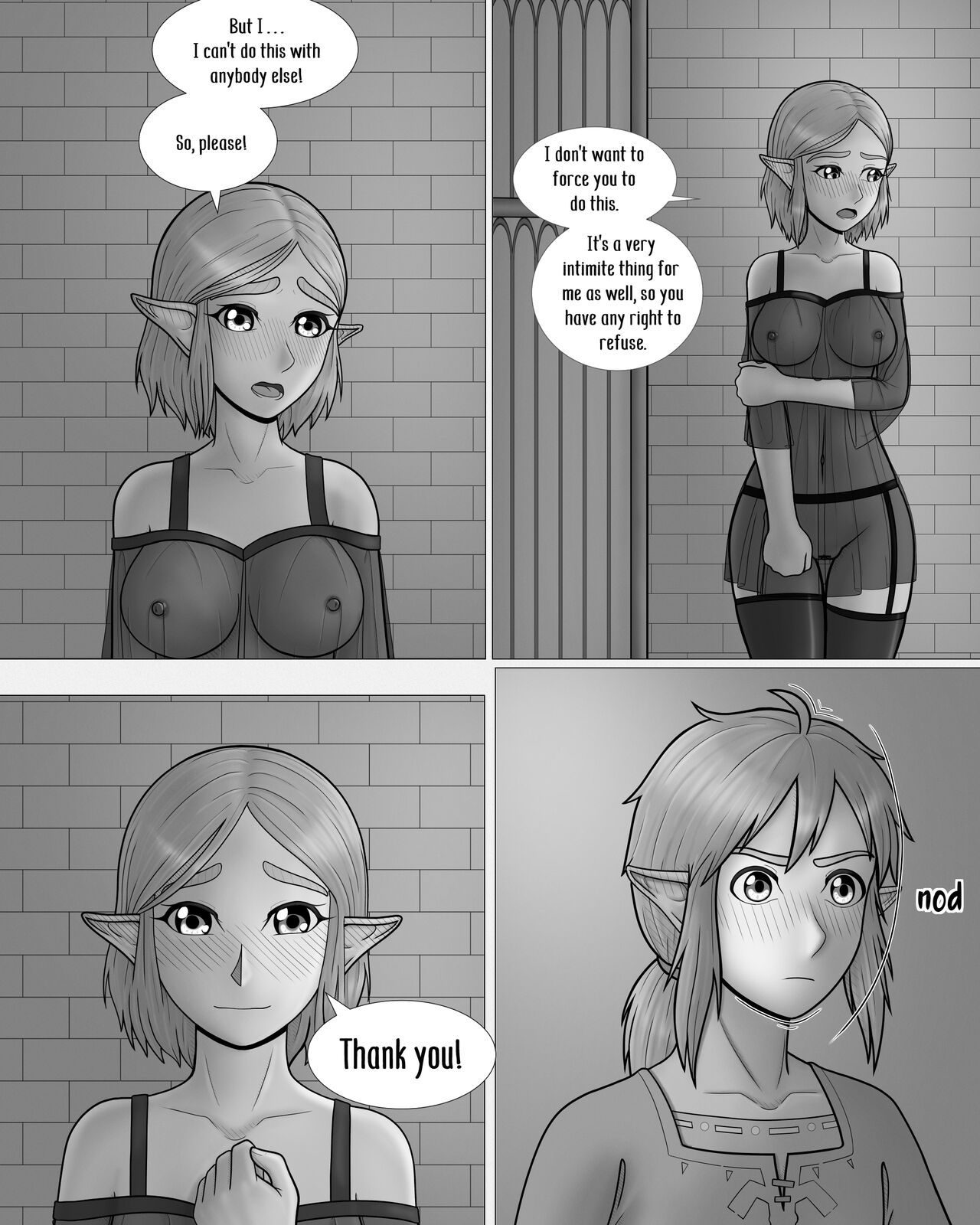 Zelda no Densetsu -Princess to no Night- | The Legend of Zelda -A night with the Princess- page 7 full