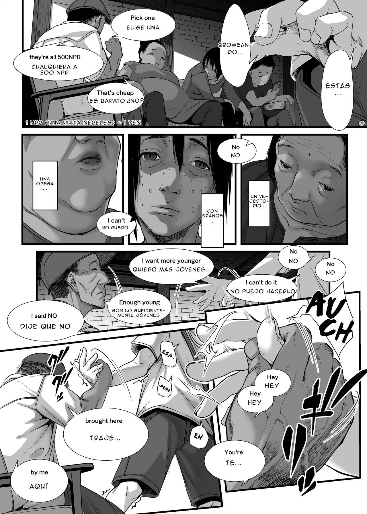 Asia no Baishun Iwara de Gun Kiwamari Gekiyaba Sex Dekita Hanashi page 6 full