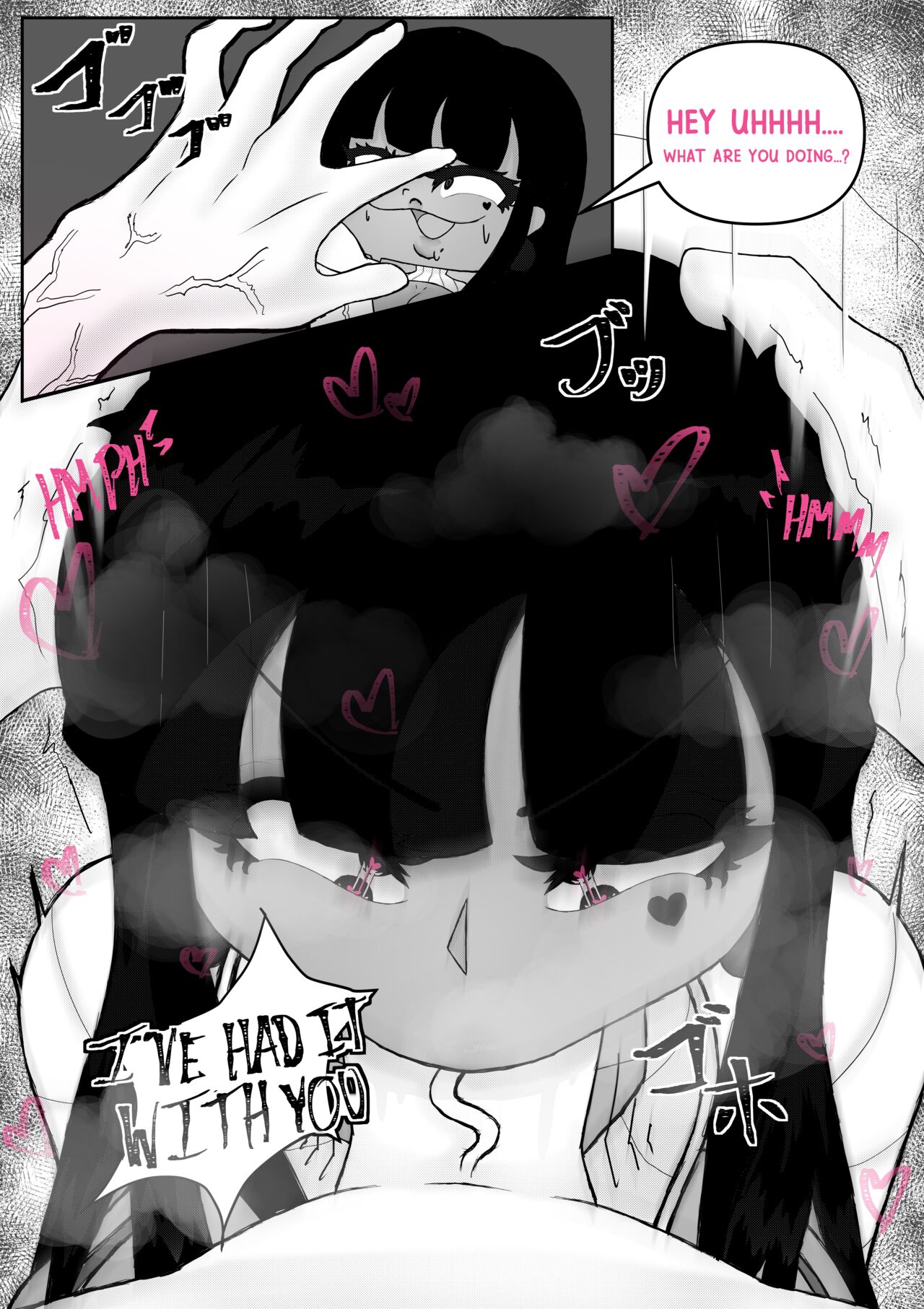 Correction of my Big Tittied Roommate page 6 full