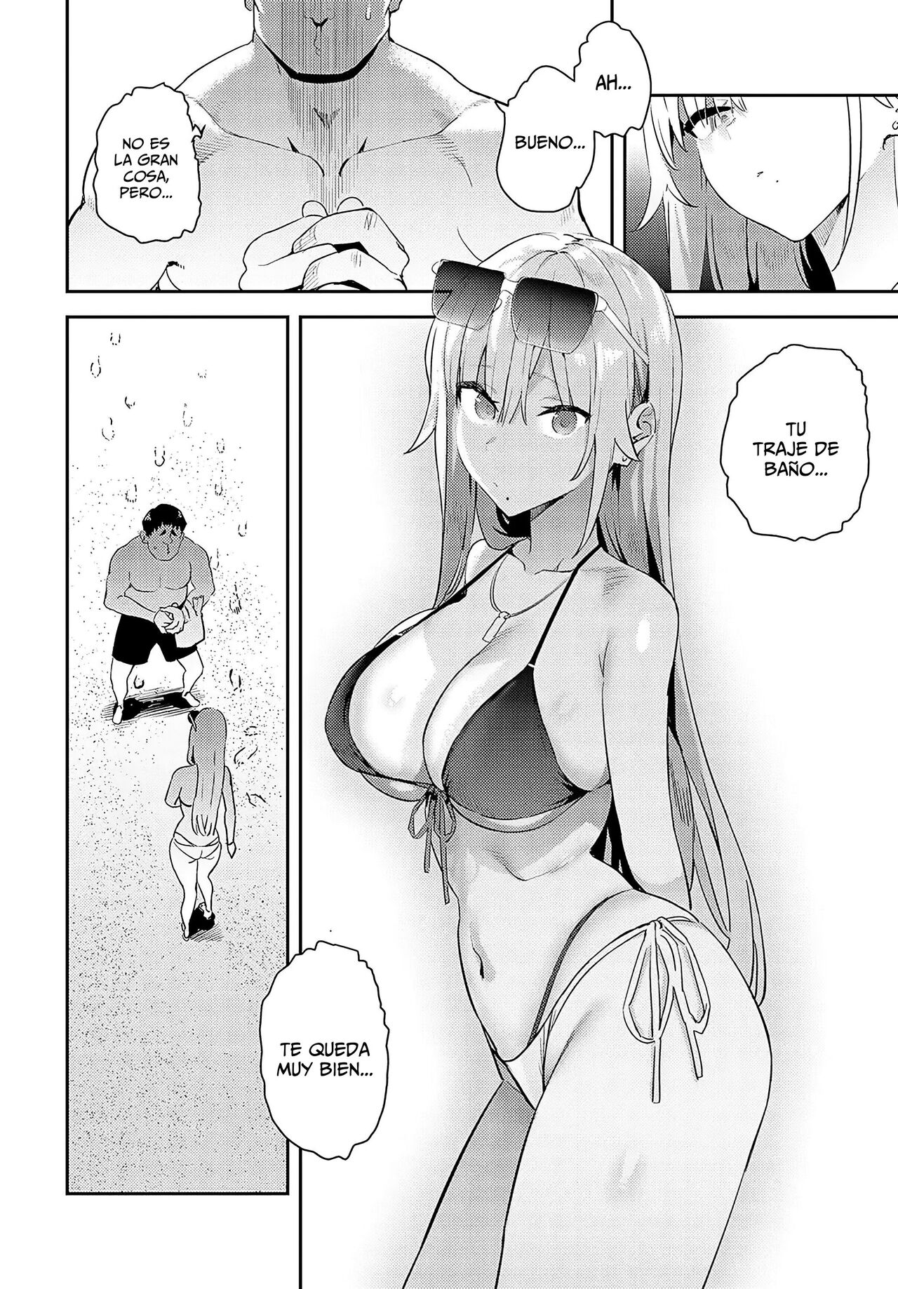 Bijyo to Yajyuu 3rd | La Bella Y La Bestia Parte 3 ~La Gyaru Y El Repugnante Otaku~ page 6 full