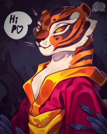 [Lari.Ros] Master Tigress (Kung Fu Panda) cover