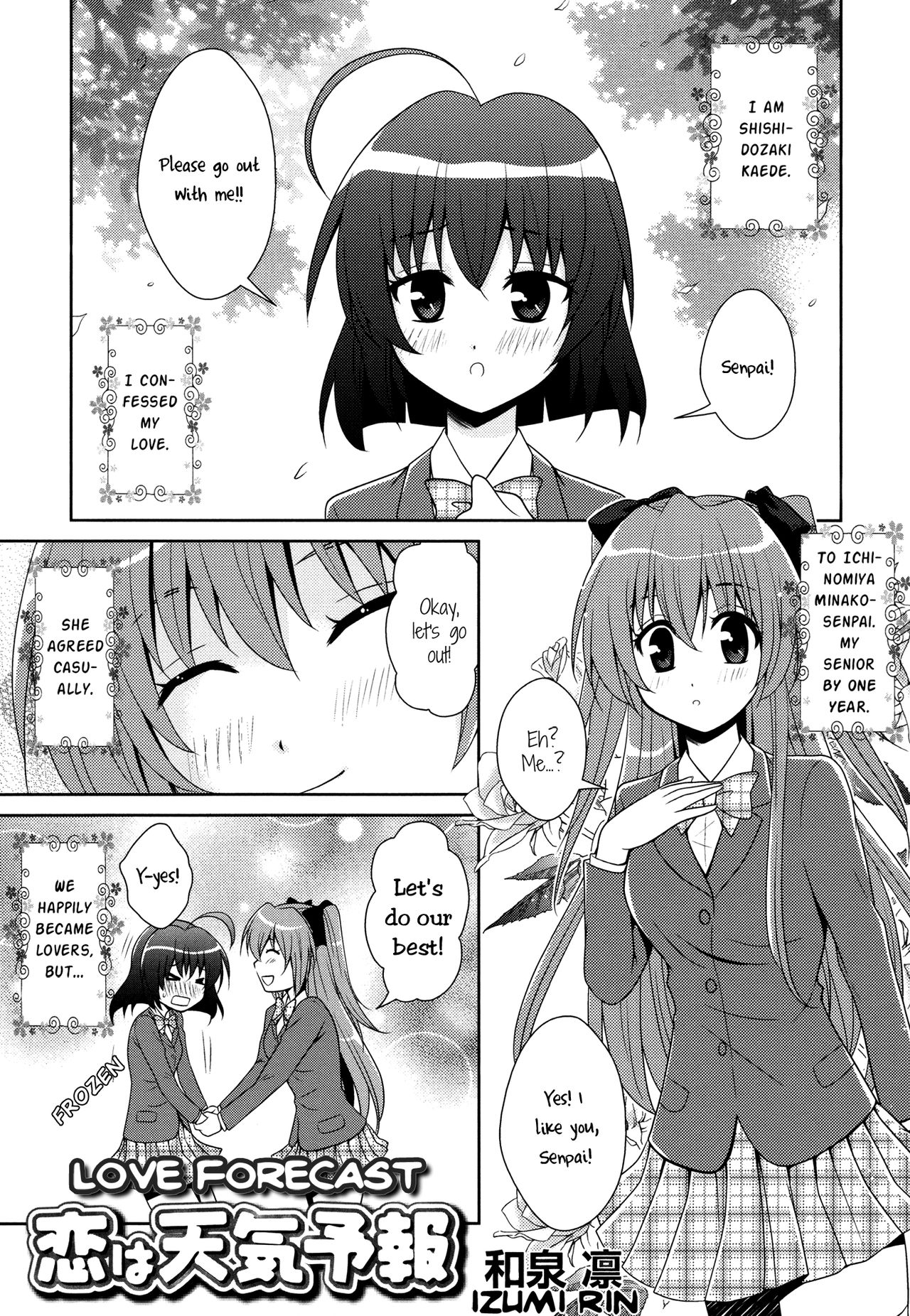 Lovers Forecast page 1 full