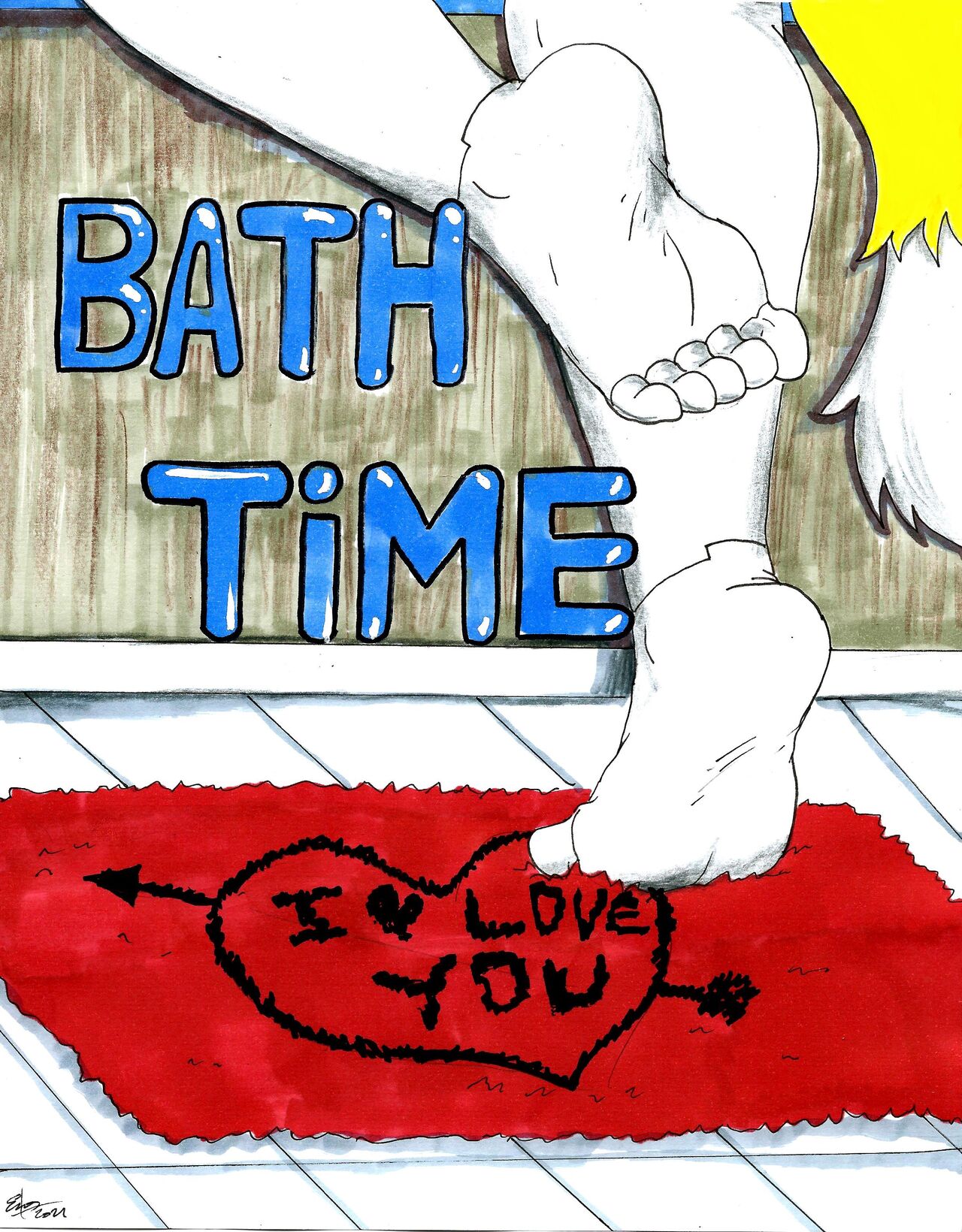 Bath Time page 1 full
