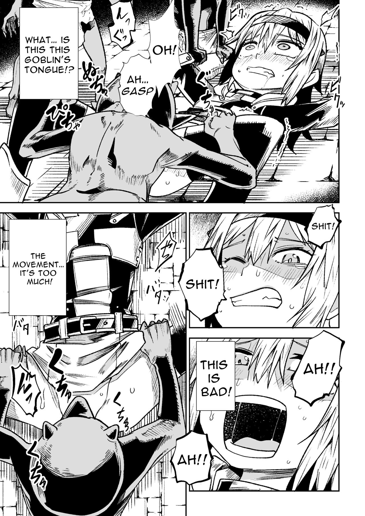 Jaintou no Boukensha ~Goblin ni Haiboku Shita Shoujo Kenshi Hen~ | Adventurer of the Tower of Lewdness ~Swordswoman Defeated By A Goblin~ page 12 full