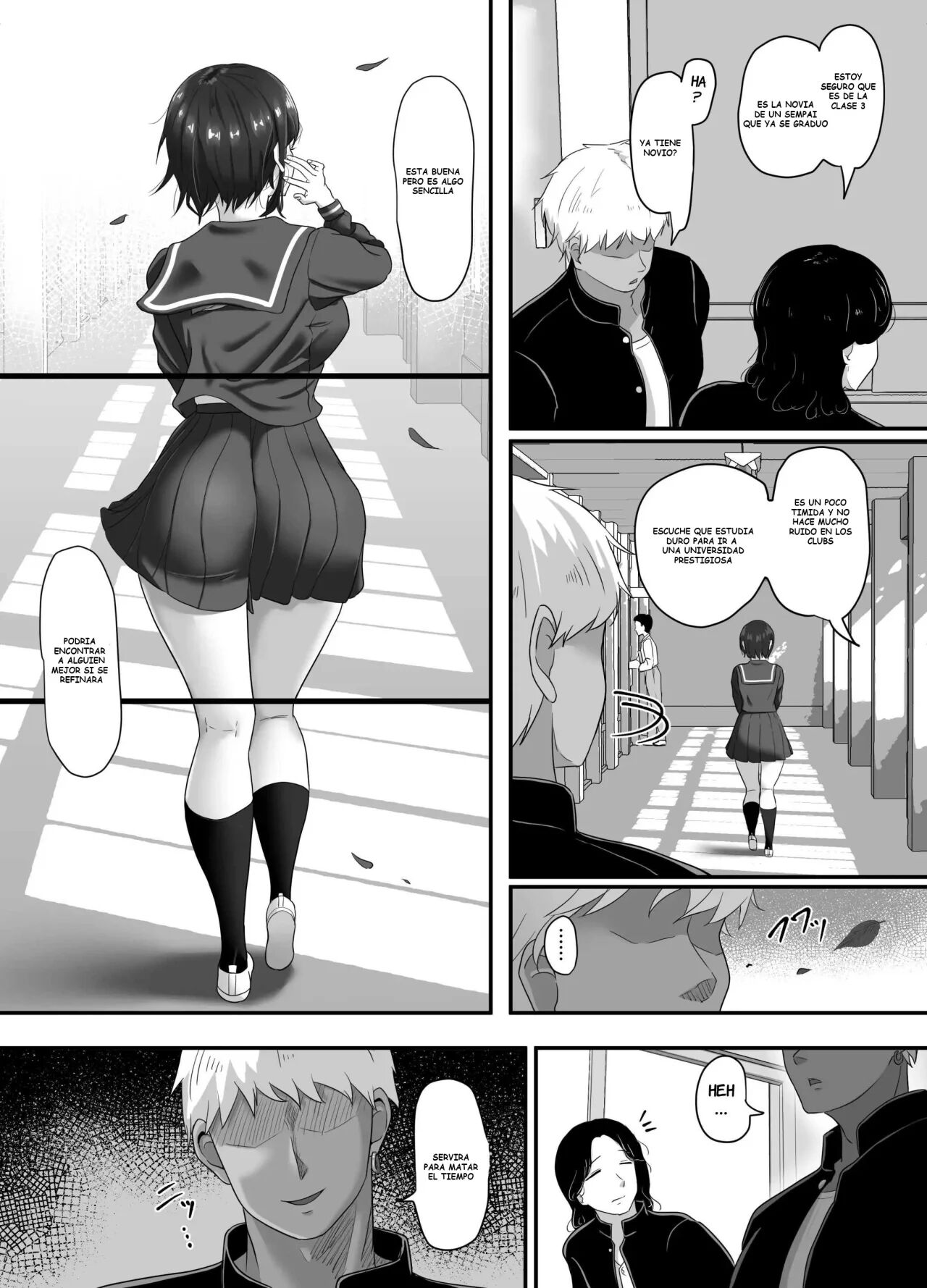 Ochi Muku ~Enkyori Renaichuu no Seijun Kanojo ga Charao ni Yogosareru Hanashi~ page 10 full