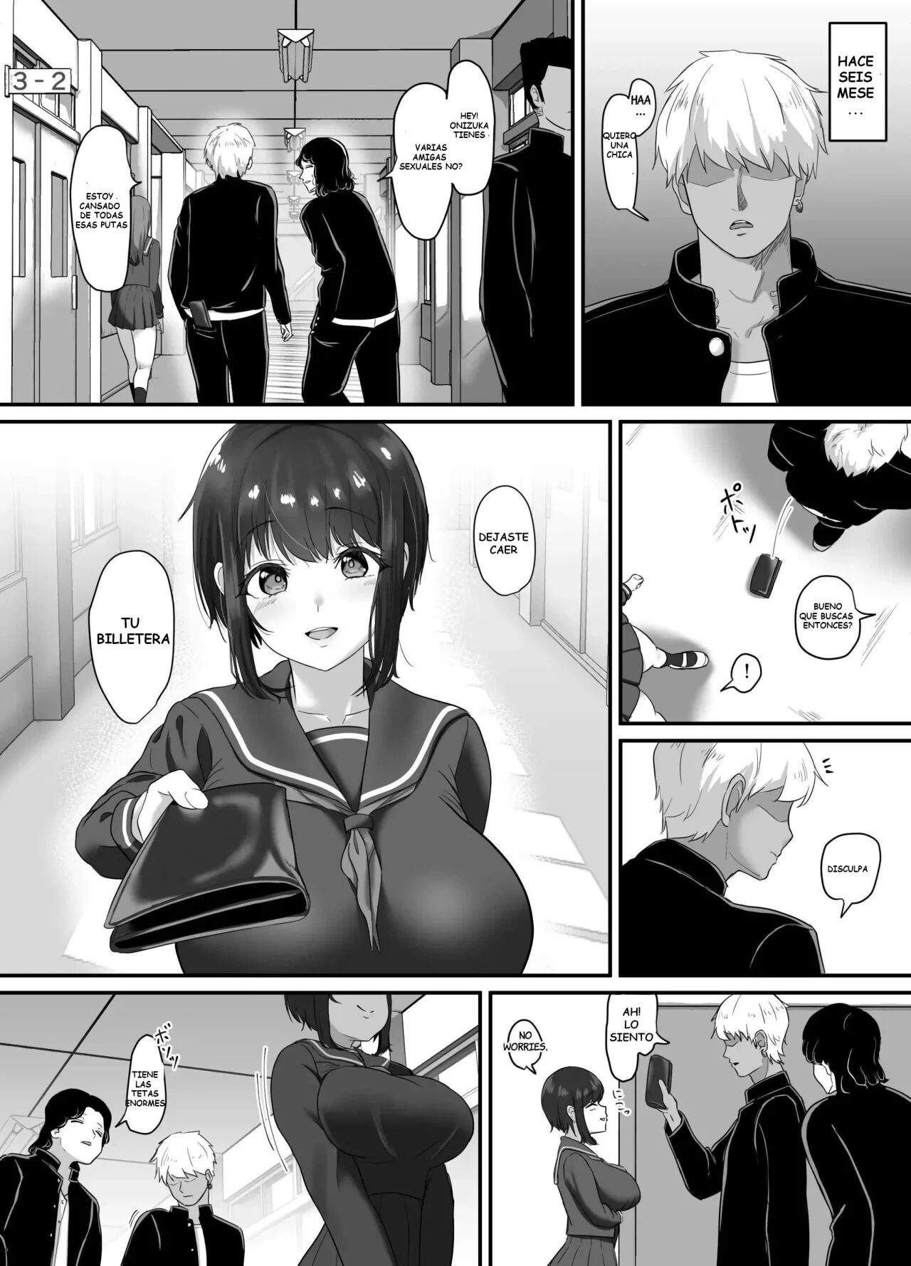 Ochi Muku ~Enkyori Renaichuu no Seijun Kanojo ga Charao ni Yogosareru Hanashi~ page 9 full