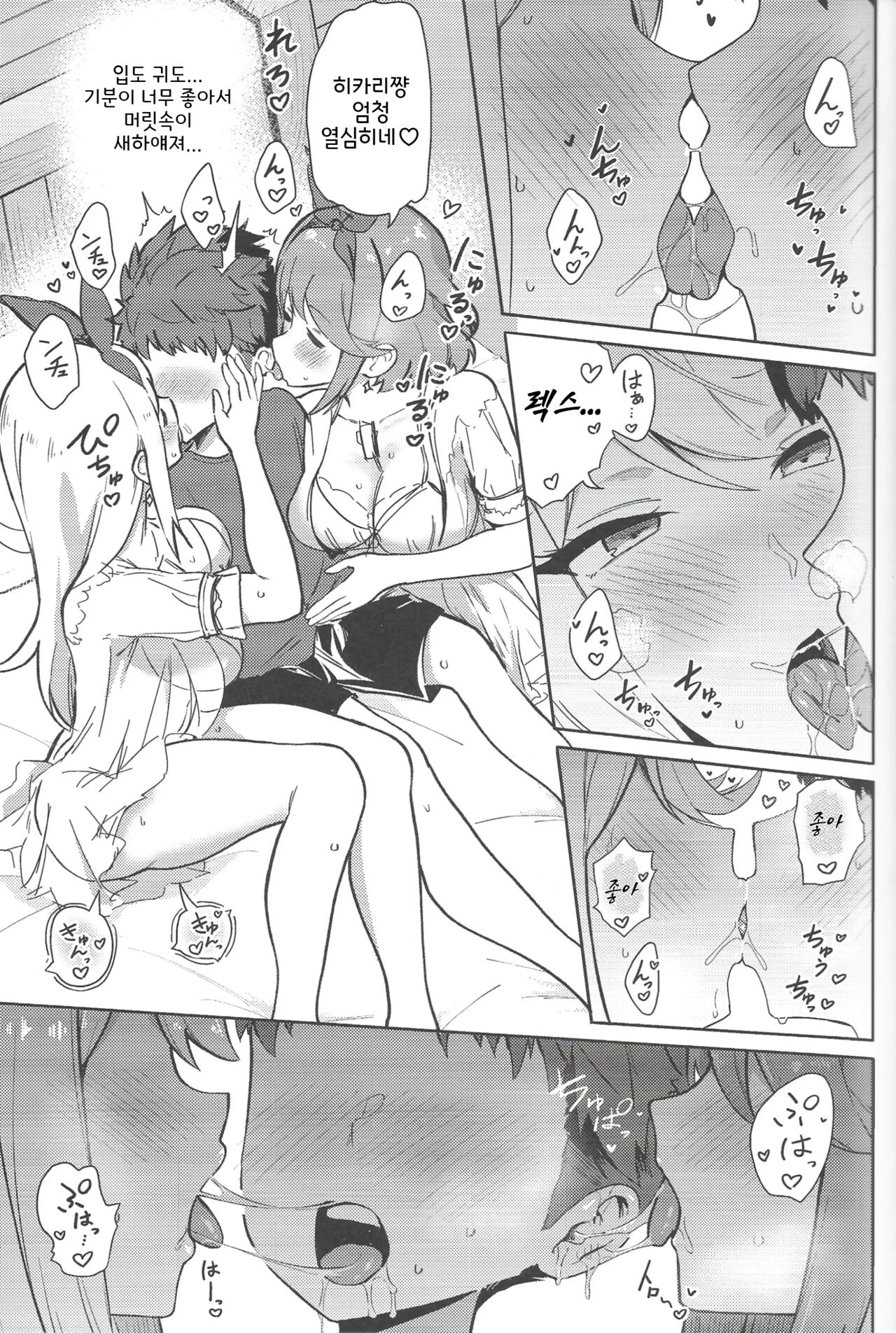 Ecchi ga Shitai Hikari to Homura | 야한게 하고 싶은 히카리와 호무라 page 12 full