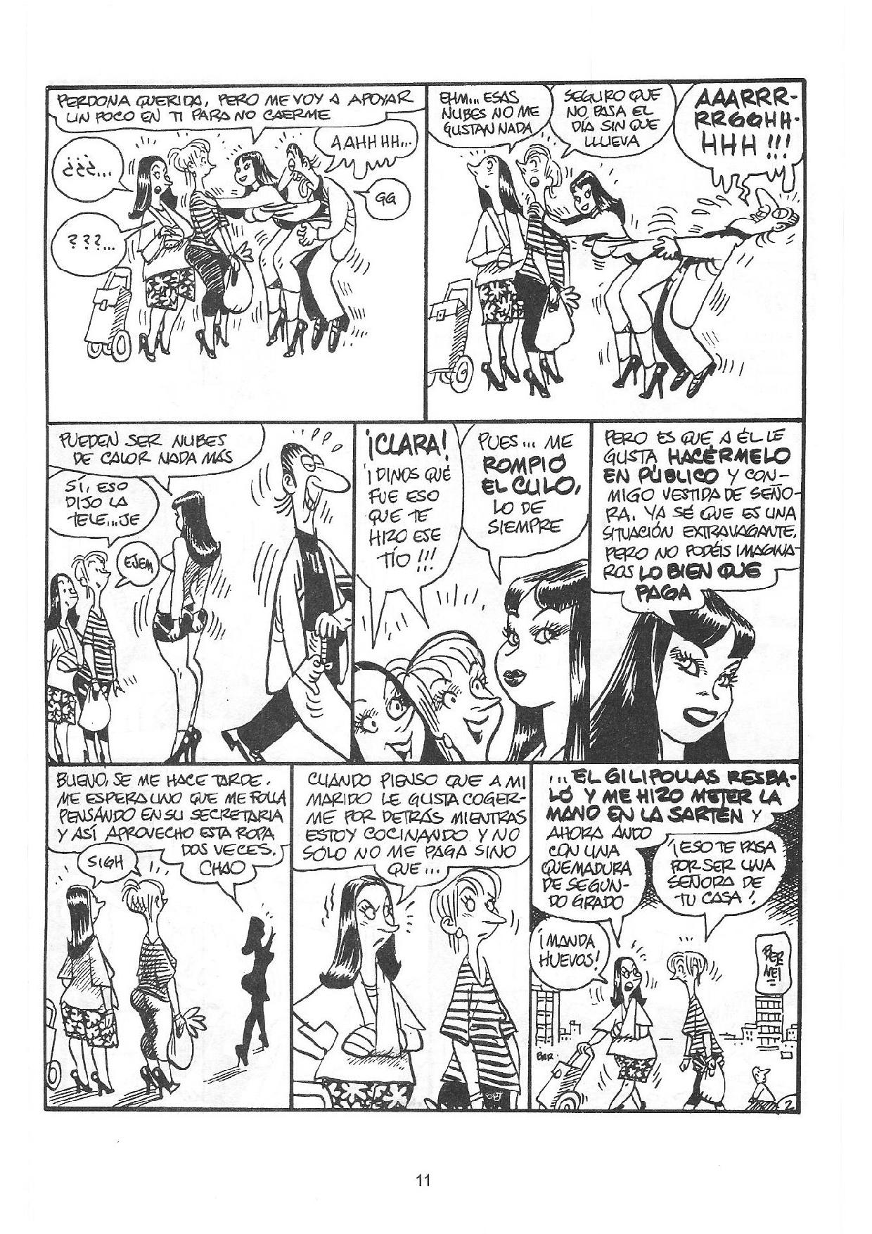 Clara... de Noche - La historieta de la puta madre page 10 full