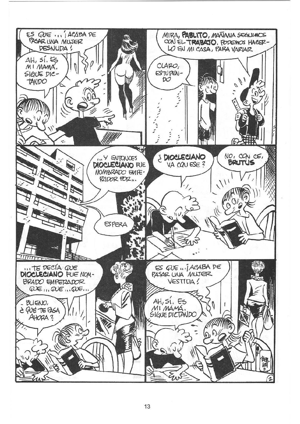 Clara... de Noche - La historieta de la puta madre page 12 full