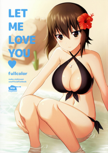 (C90) [abgrund (Saikawa Yusa)] LET ME LOVE YOU fullcolor (Girls und Panzer) [Spanish] cover