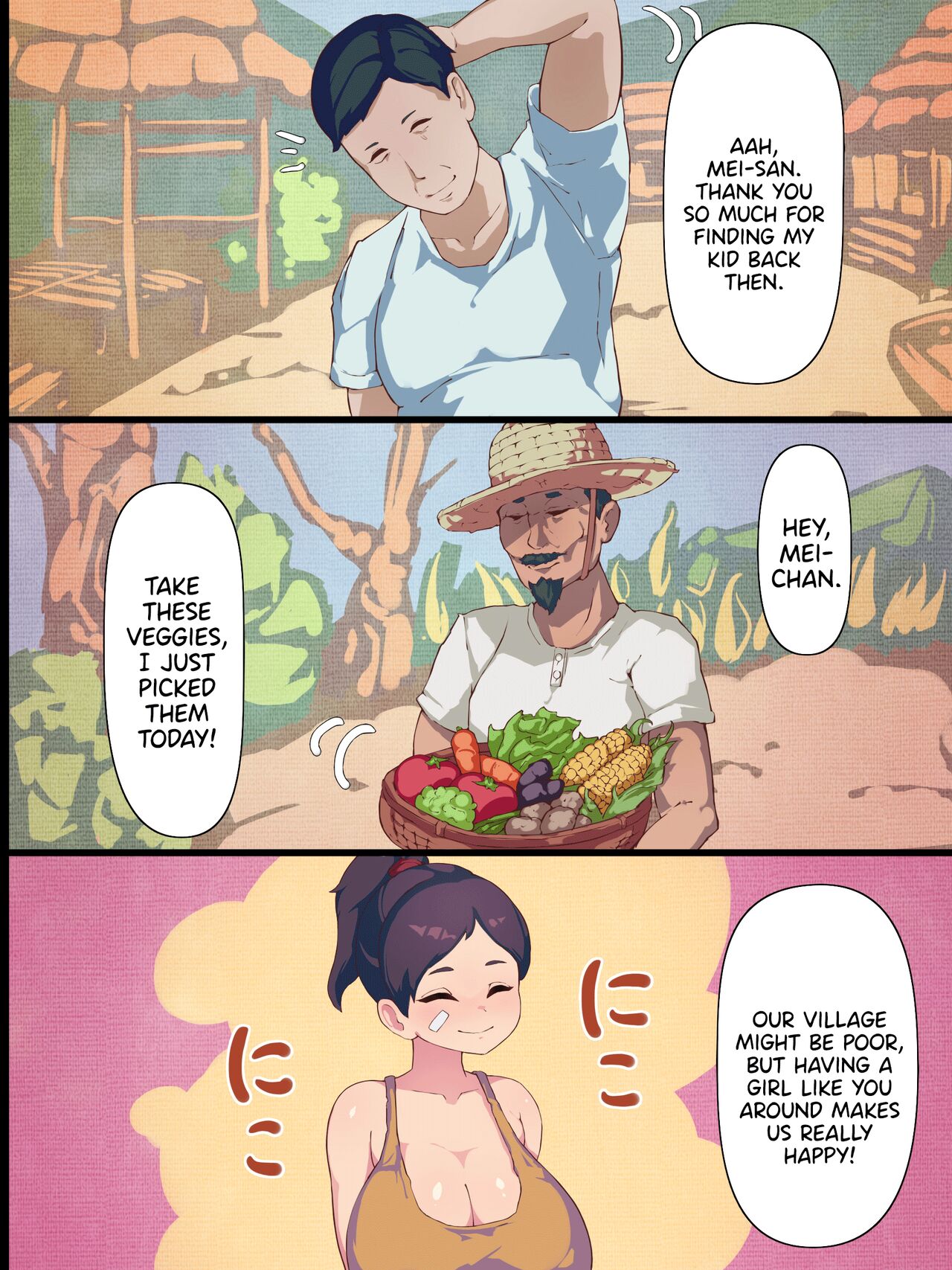 Genki na Karada no Kakutou Musume ga Murabito ni Uragirarete Haramu made | The Strong-Bodied Female Martial Artist Is Betrayed and Impregnated By The Villagers page 12 full