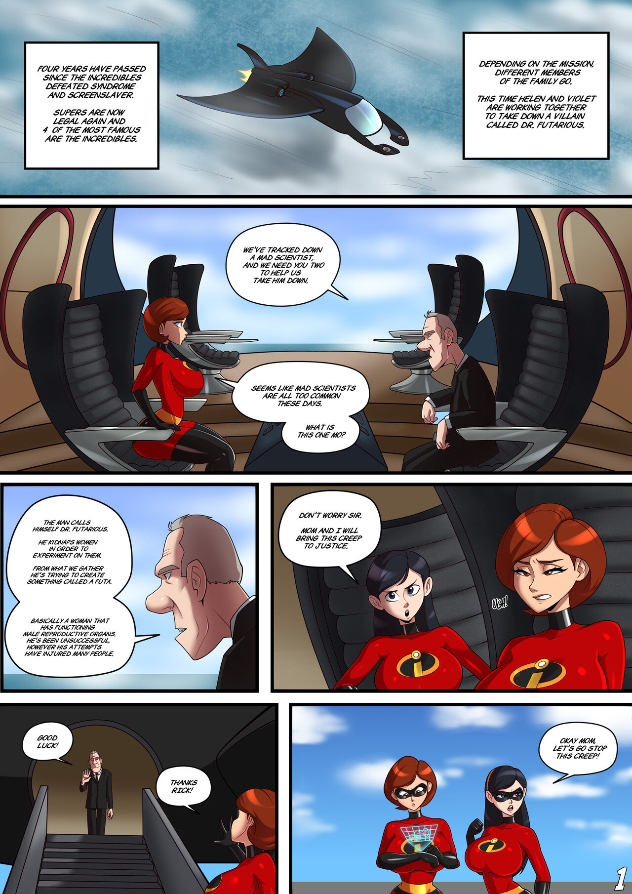 The Incestibles page 1 full