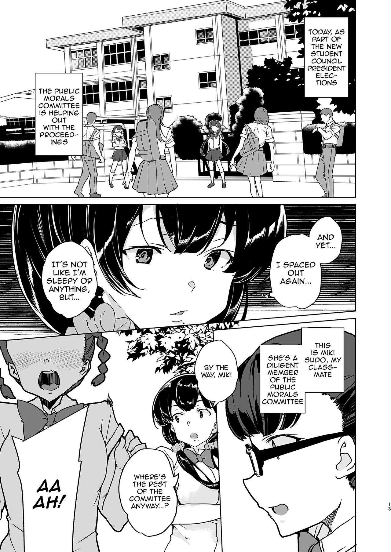 Saimin Youmuin CASE.04 Serizawa Maho no Nagai Madoromi page 12 full