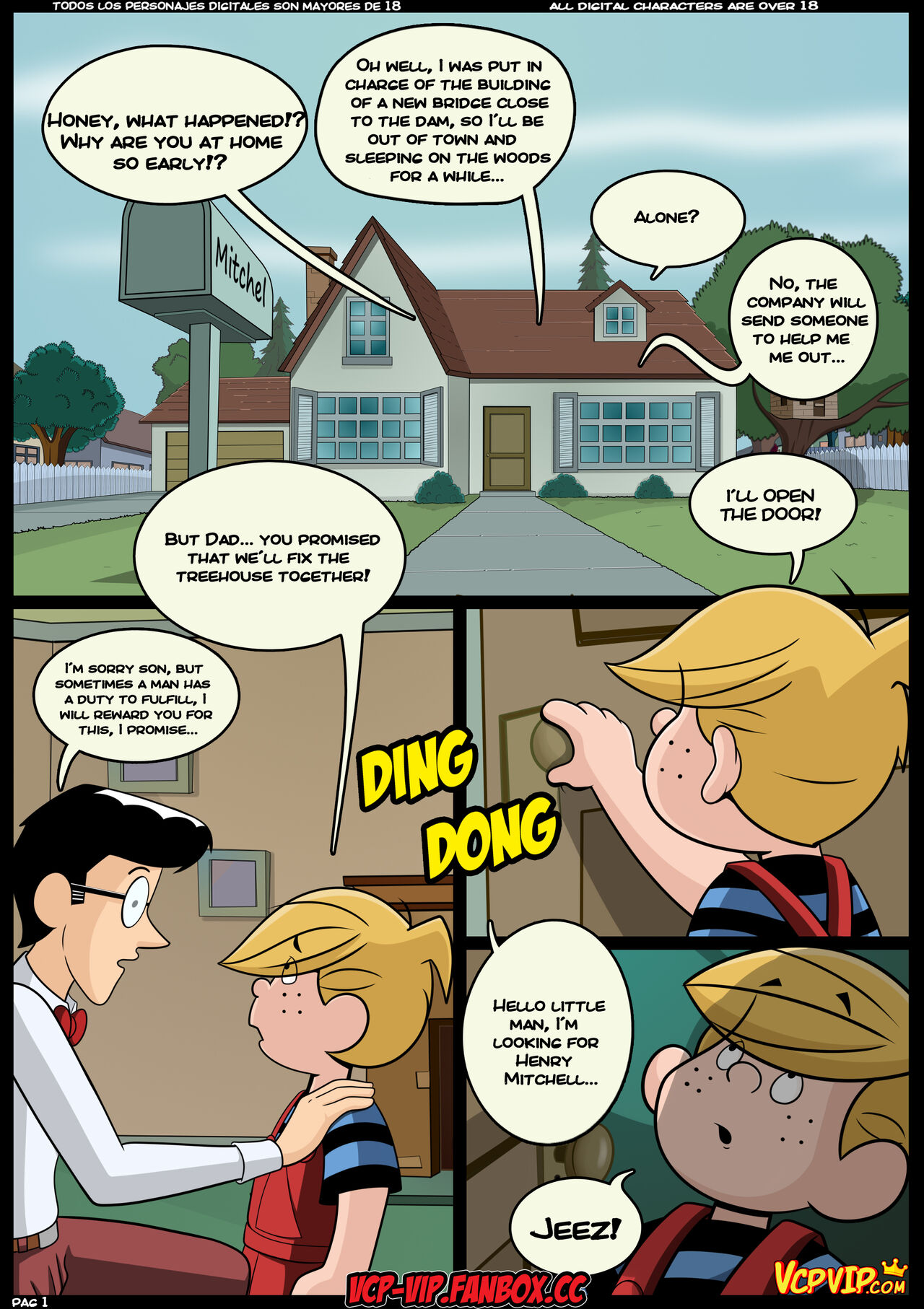 MILF Catcher's #4: A Man's Business!  Complete page 2 full