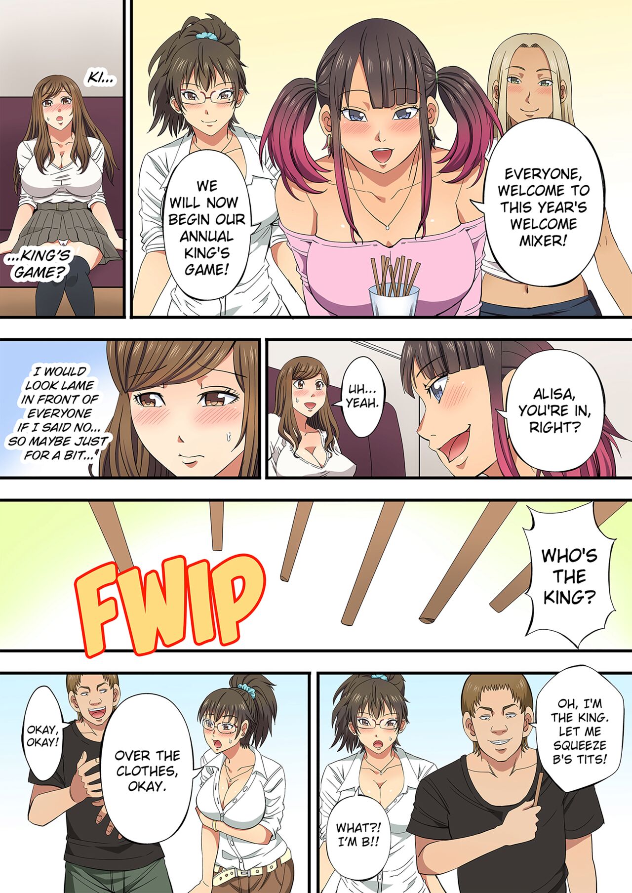 Drunken Sex at the Club Welcoming Party! Volume 1 page 12 full