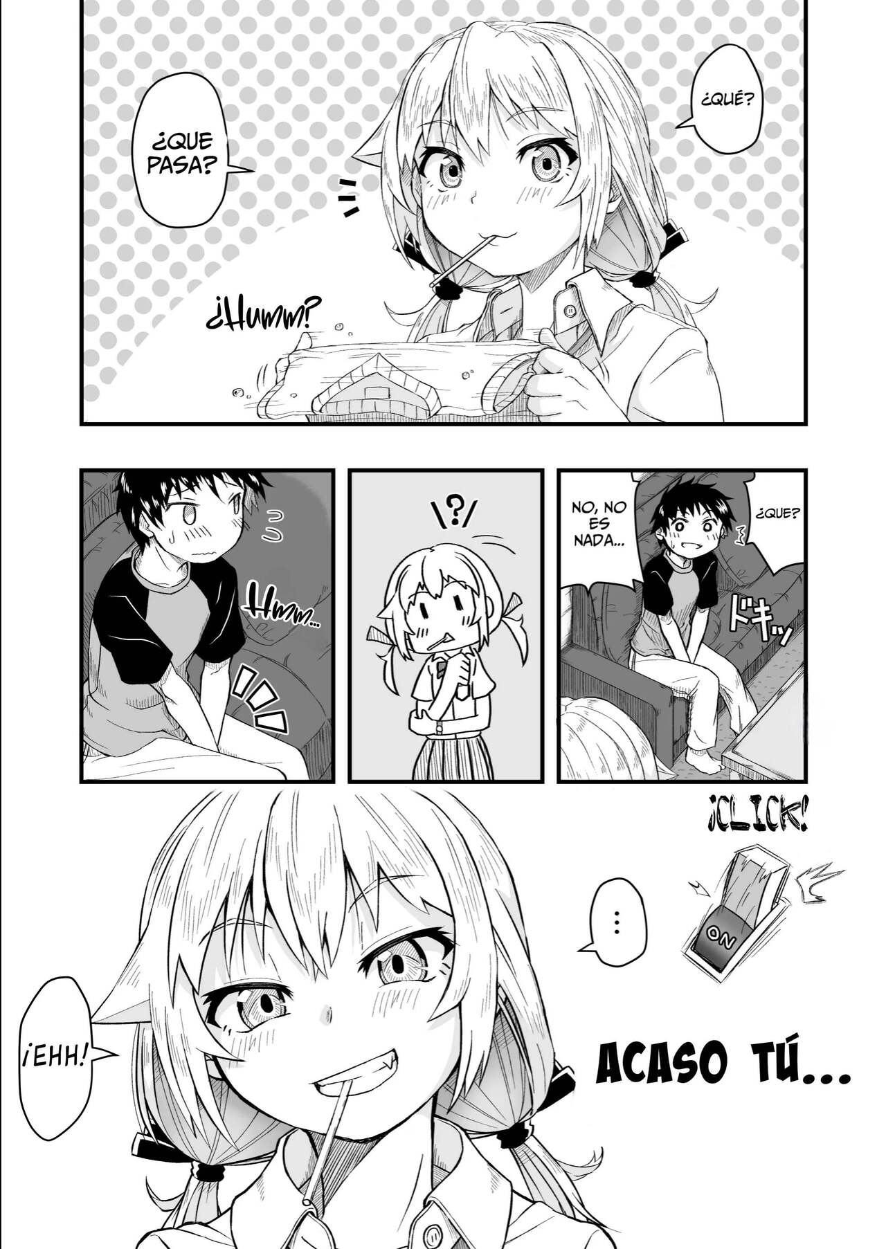 Tonari no Mesugaki Onee-chan | ¡Mi Vecina! ¡La Pequeña Zorra de al Lado! page 7 full