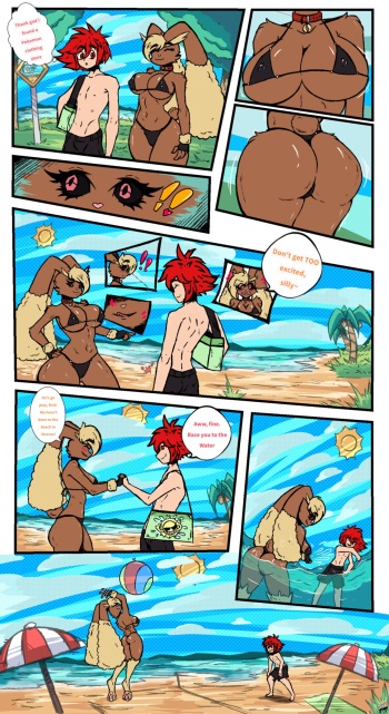 [FannyHellstain] Rafe & Luna's Beachy Anniversary cover